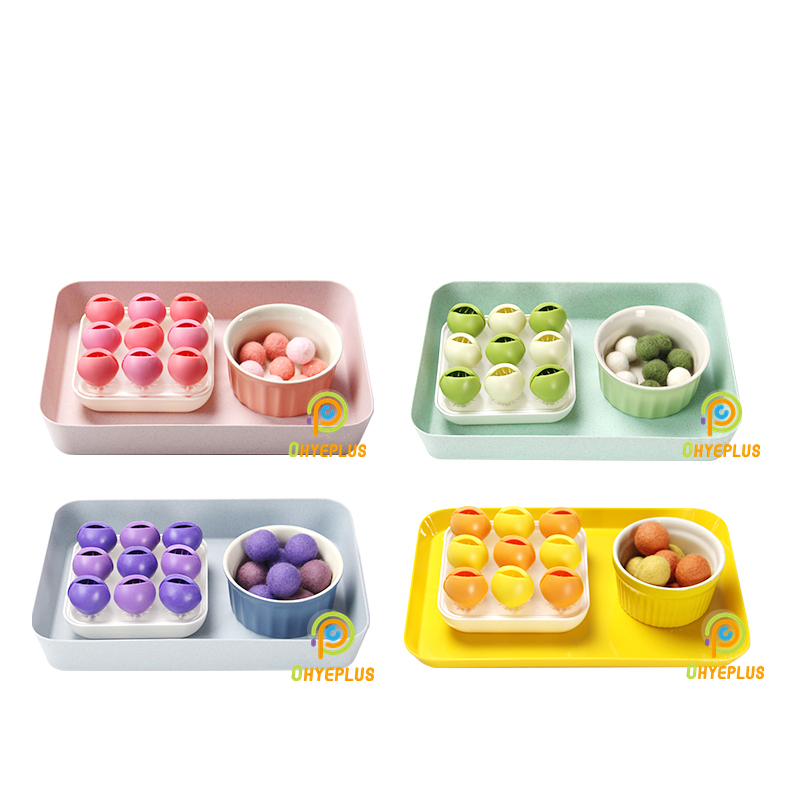 Kids Education Activities - Montessori Educational Toys Ball Color Matching