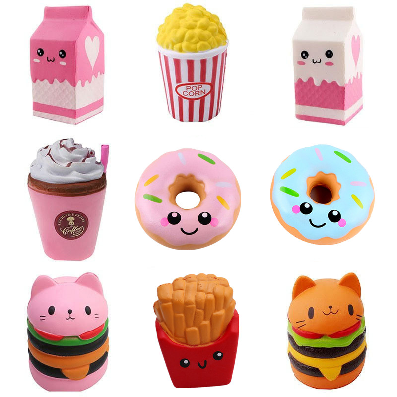 Kids Educational Songs - Jumbo Kawaii Squishy Toys Slow Rising