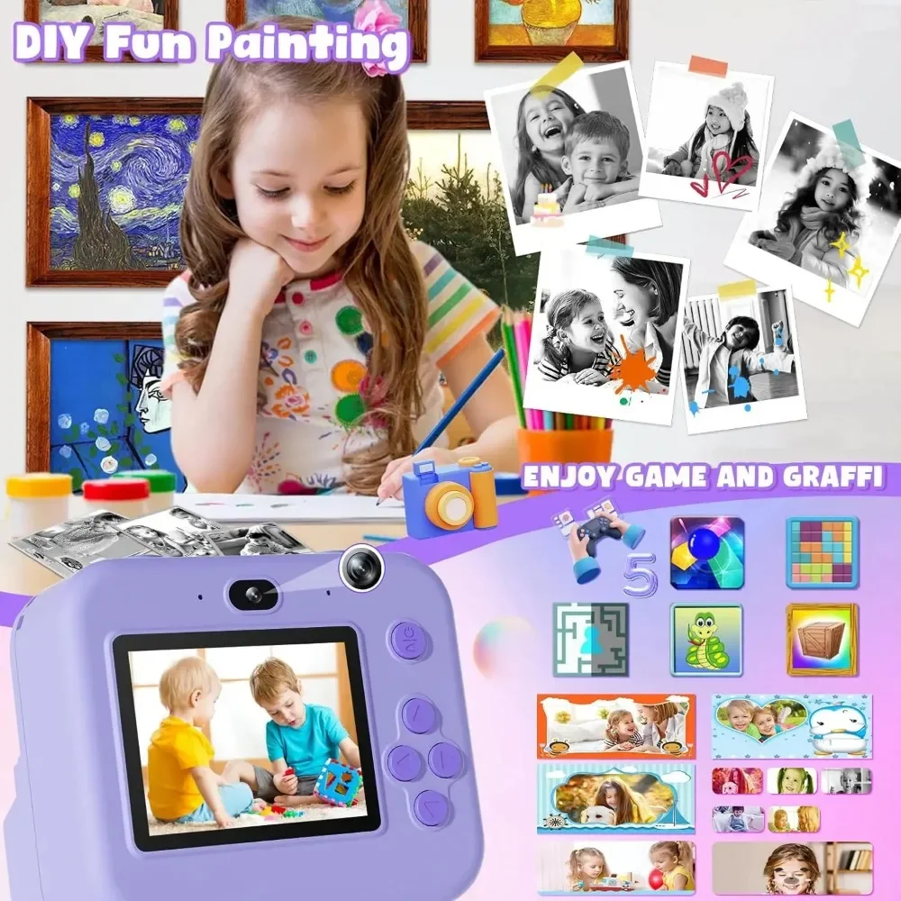1080P Children Mini Digital Vi - Kids Education Video 评论和价格