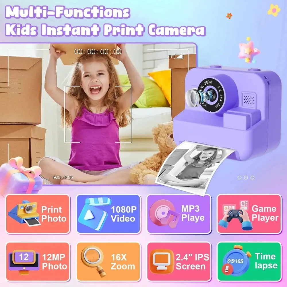 1080P Children Mini Digital Vi - Kids Education Video 评论和价格