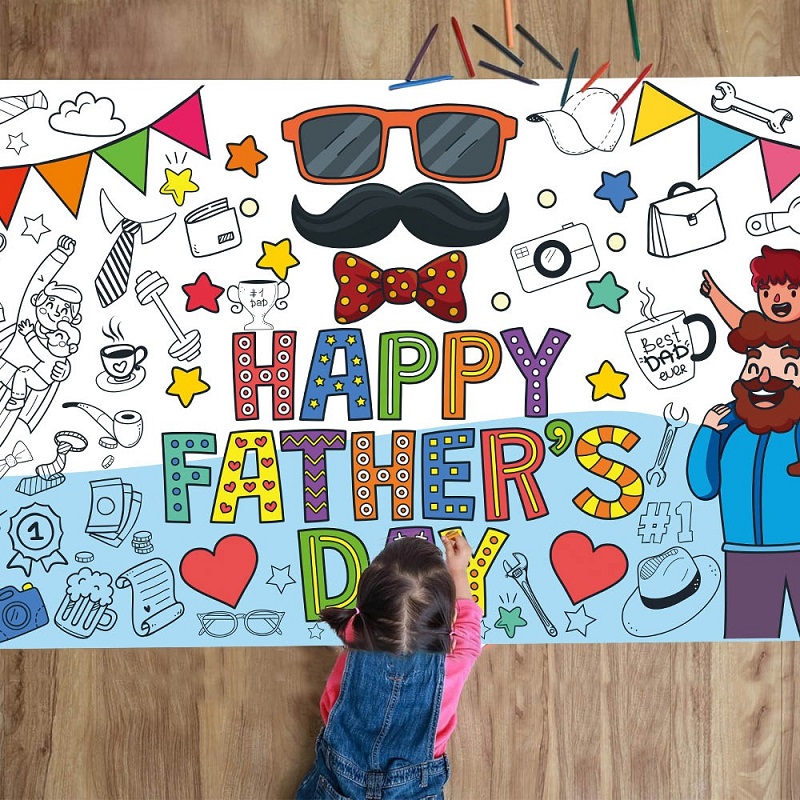 Happy Father's Day DIY Doodle  - Happy Kids Education 评论和价格