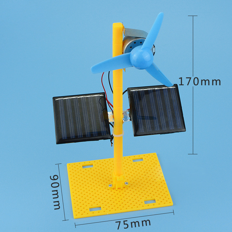 DIY Solar Electric Fan Model A - Kids Educational Songs 评论和价格