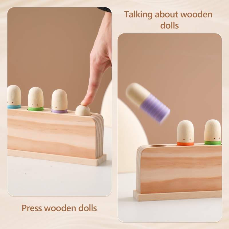 Montessori Toys Baby Wooden Bo - Kids Educational Songs 评论和价格