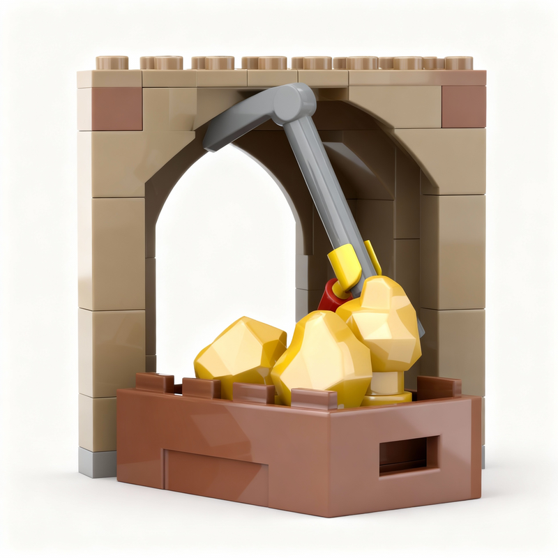 117pcs MOC City The Happy Mine - Happy Kids Education 评论和价格