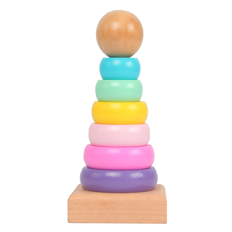 Children Rainbow Tower Ferrule - Kids Educational Songs 评论和价格