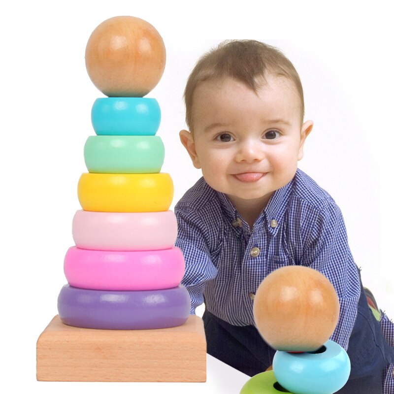 Children Rainbow Tower Ferrule - Kids Educational Songs 评论和价格