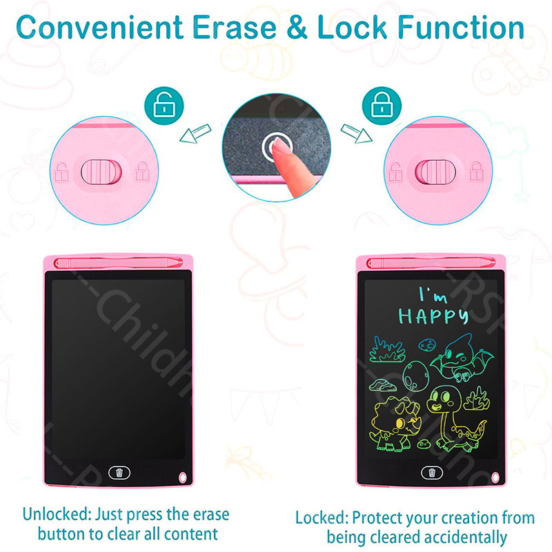 LCD Writing Tablet for Kids, 8 - Kids Education Drawing 评论和价格