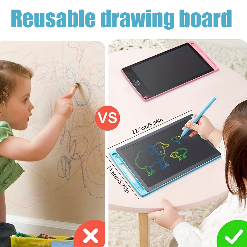 LCD Writing Tablet for Kids, 8 - Kids Education Drawing 评论和价格