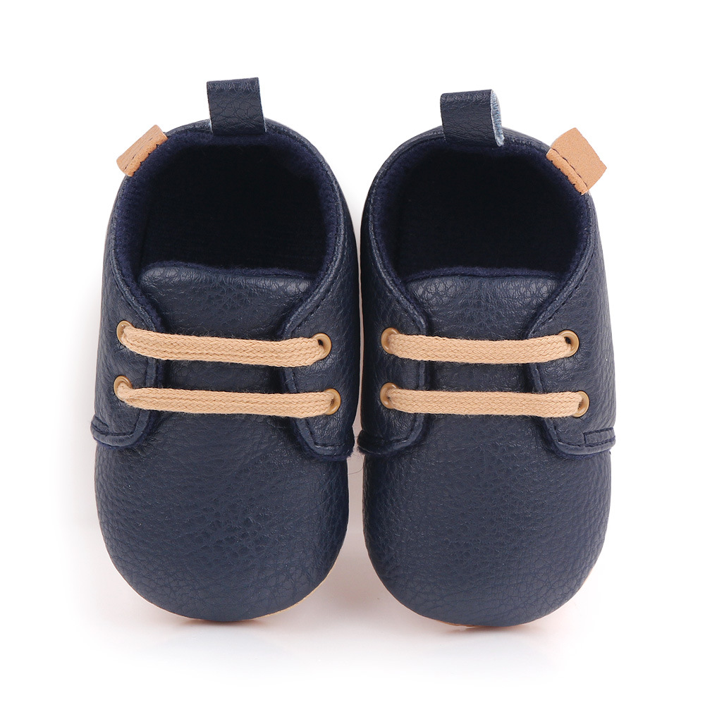 Baby Leather Casual Crib Shoes - Kids First Education 评论和价格