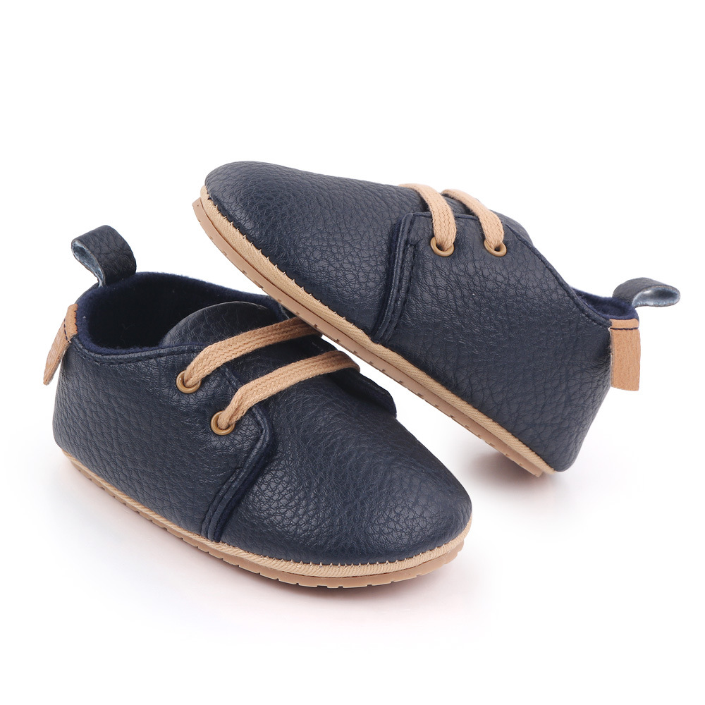 Baby Leather Casual Crib Shoes - Kids First Education 评论和价格