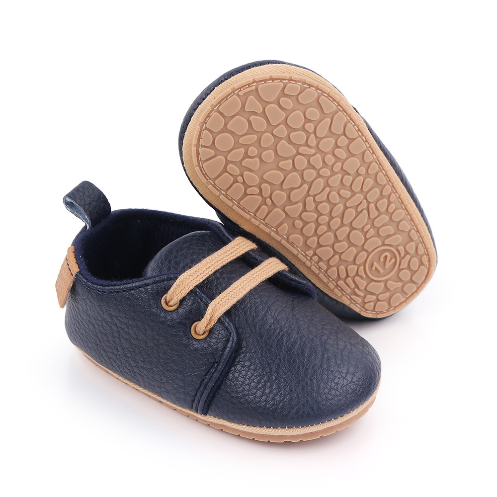 Baby Leather Casual Crib Shoes - Kids First Education 评论和价格