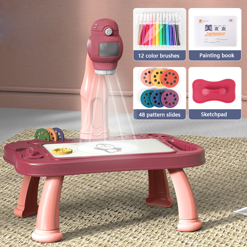 Smart Projector Kids Painting  - Kids Education Drawing 评论和价格
