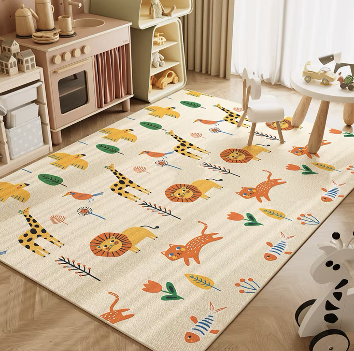 VIKAMA Neutral Cartoon Lion Ba - Kids Education Room 评论和价格