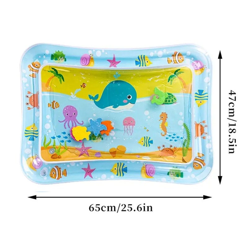 Baby Water Play Mat Inflatable - Kids Education Activities 评论和价格