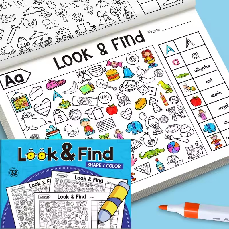 Look And Find Coloring Book fo - Kids Education And You 评论和价格