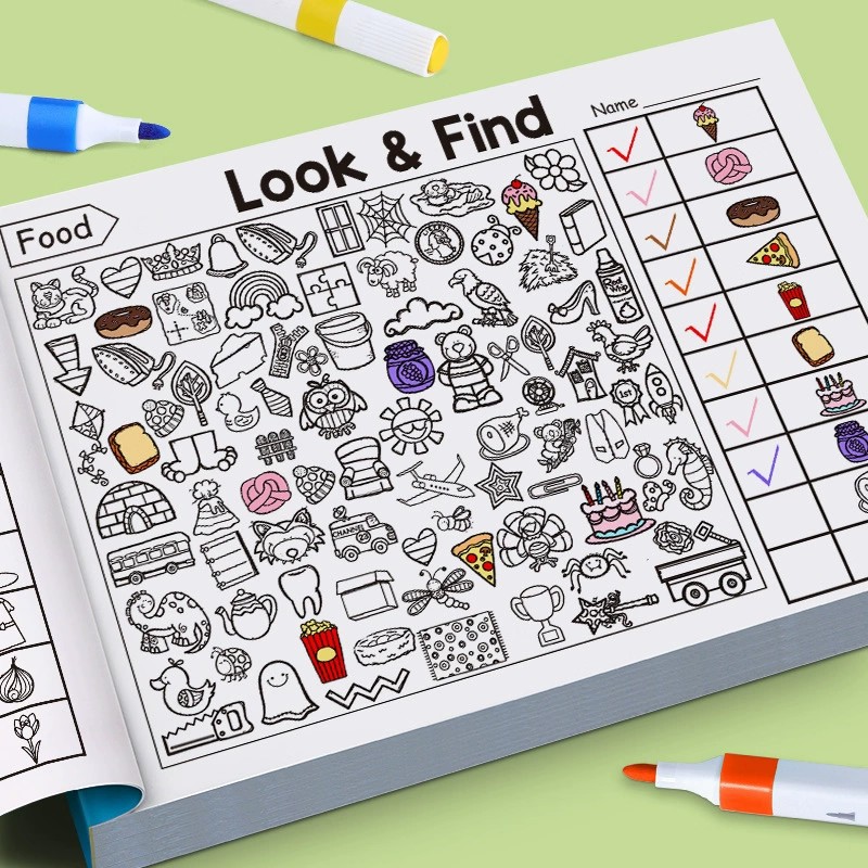 Look And Find Coloring Book fo - Kids Education And You 评论和价格