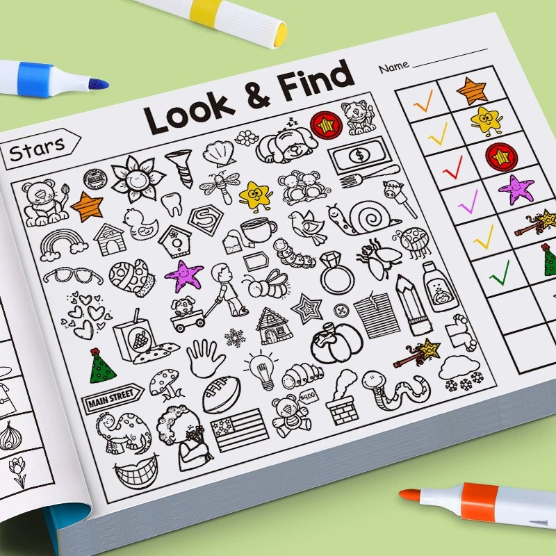 Look And Find Coloring Book fo - Kids Education And You 评论和价格