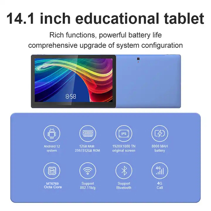 Large Screen 14.1 Inch Tablet  - Japanese Kids Education 评论和价格