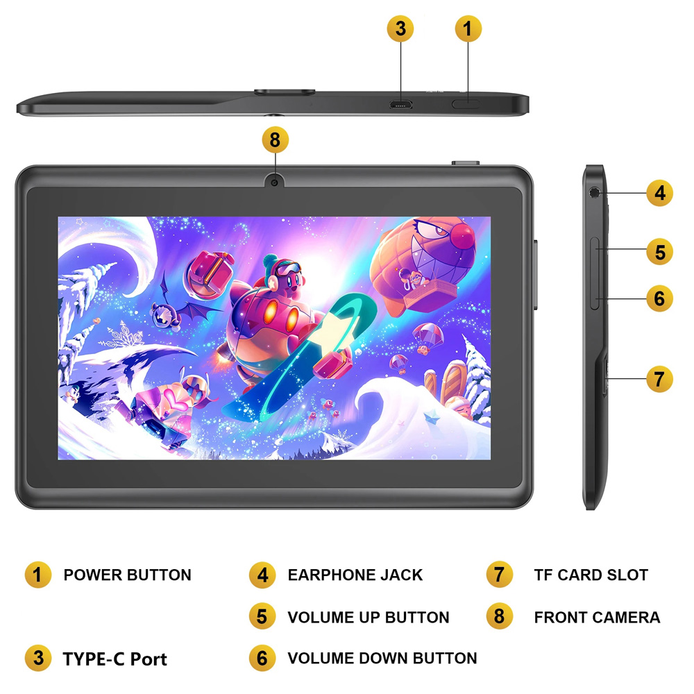 Hot Sales 7 Inch Kids Tablet Q - Japanese Kids Education 评论和价格