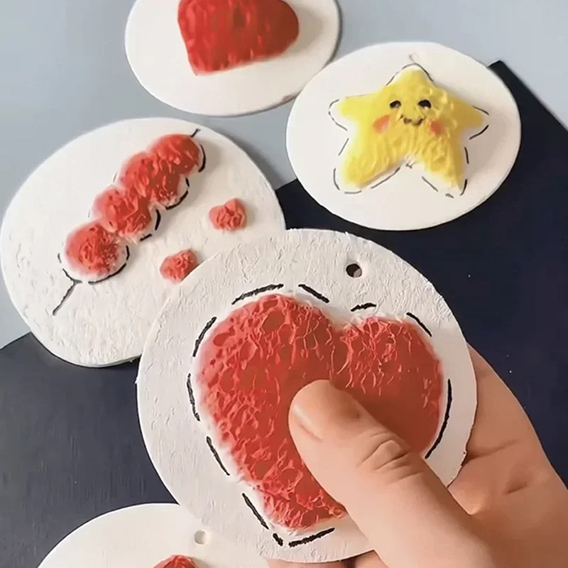 3D Magic Puffy Foam Texture Pa - Kids Education Drawing 评论和价格