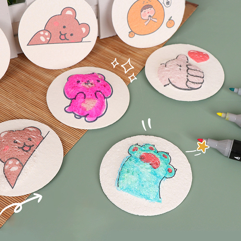 3D Magic Puffy Foam Texture Pa - Kids Education Drawing 评论和价格