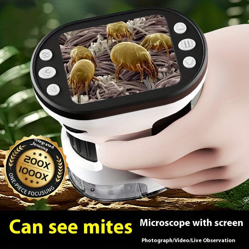 Kids Microscope Biological Kit - Kids Education Video 评论和价格