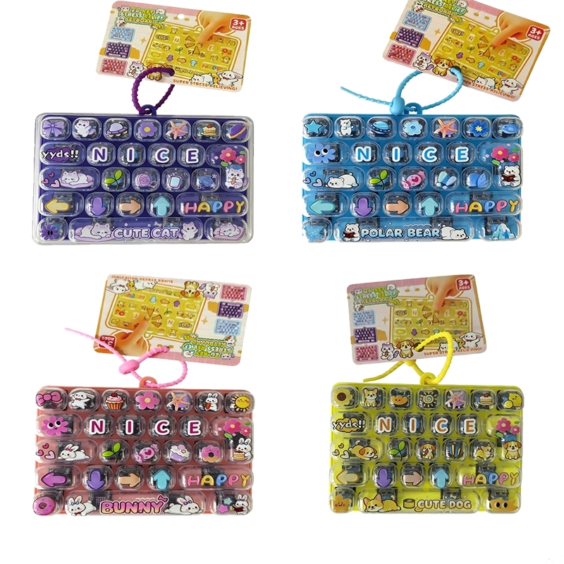 Candy Color Fidget Keycap Clic - Kids Educational Songs 评论和价格