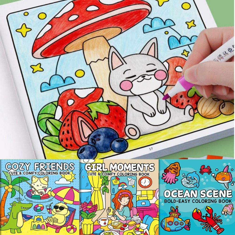 Creative DIY Coloring Book Edu - Kids Education Drawing 评论和价格