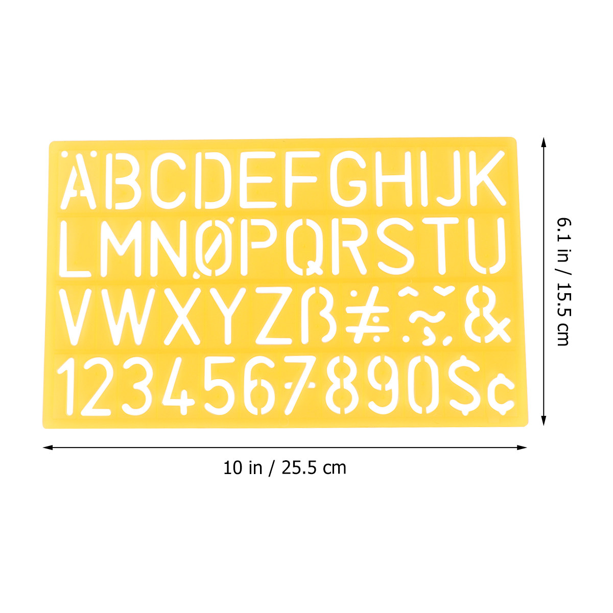 4Pcs Plastic Graffiti Rulers A - Kids Education Drawing 评论和价格