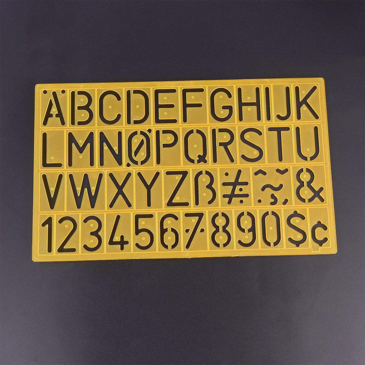 4Pcs Plastic Graffiti Rulers A - Kids Education Drawing 评论和价格