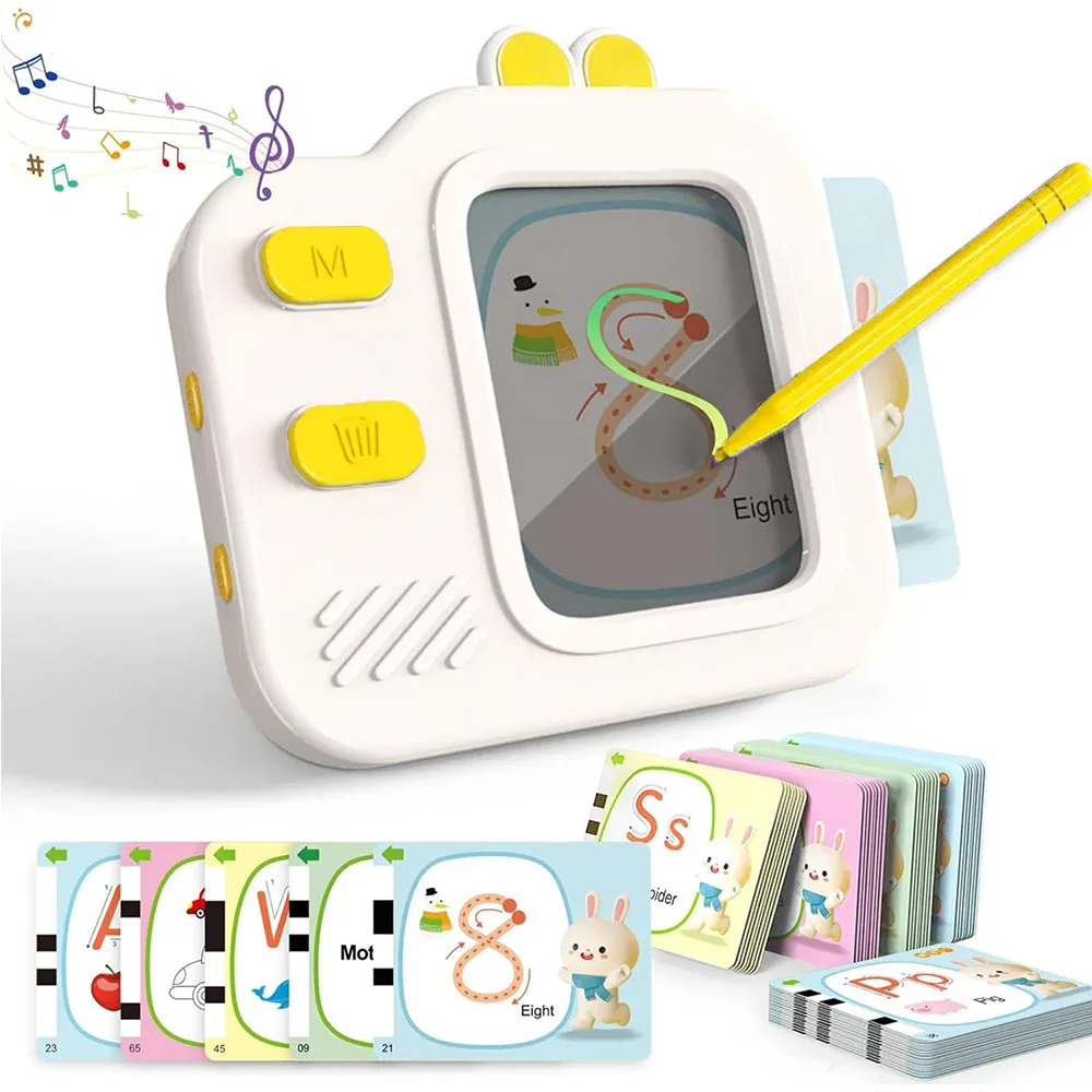 NEW Flash Card Reader with LCD - Kids Educational Reader 评论和价格