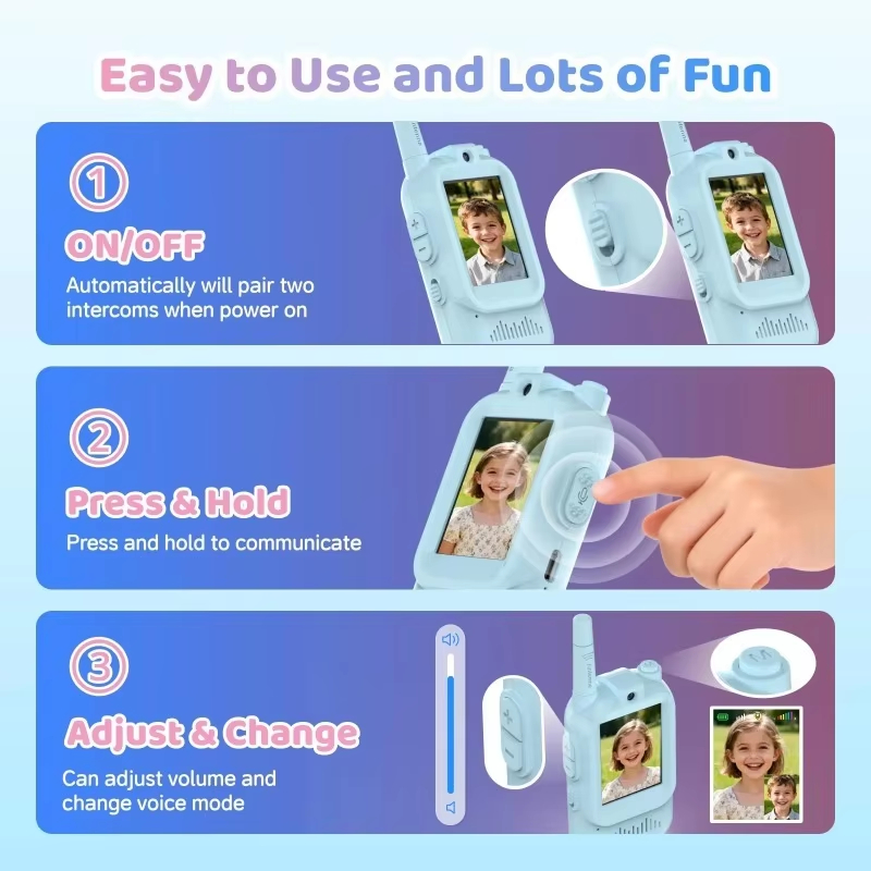 Kids Video Walkie Talkies 2 Pa - Kids Education Video 评论和价格