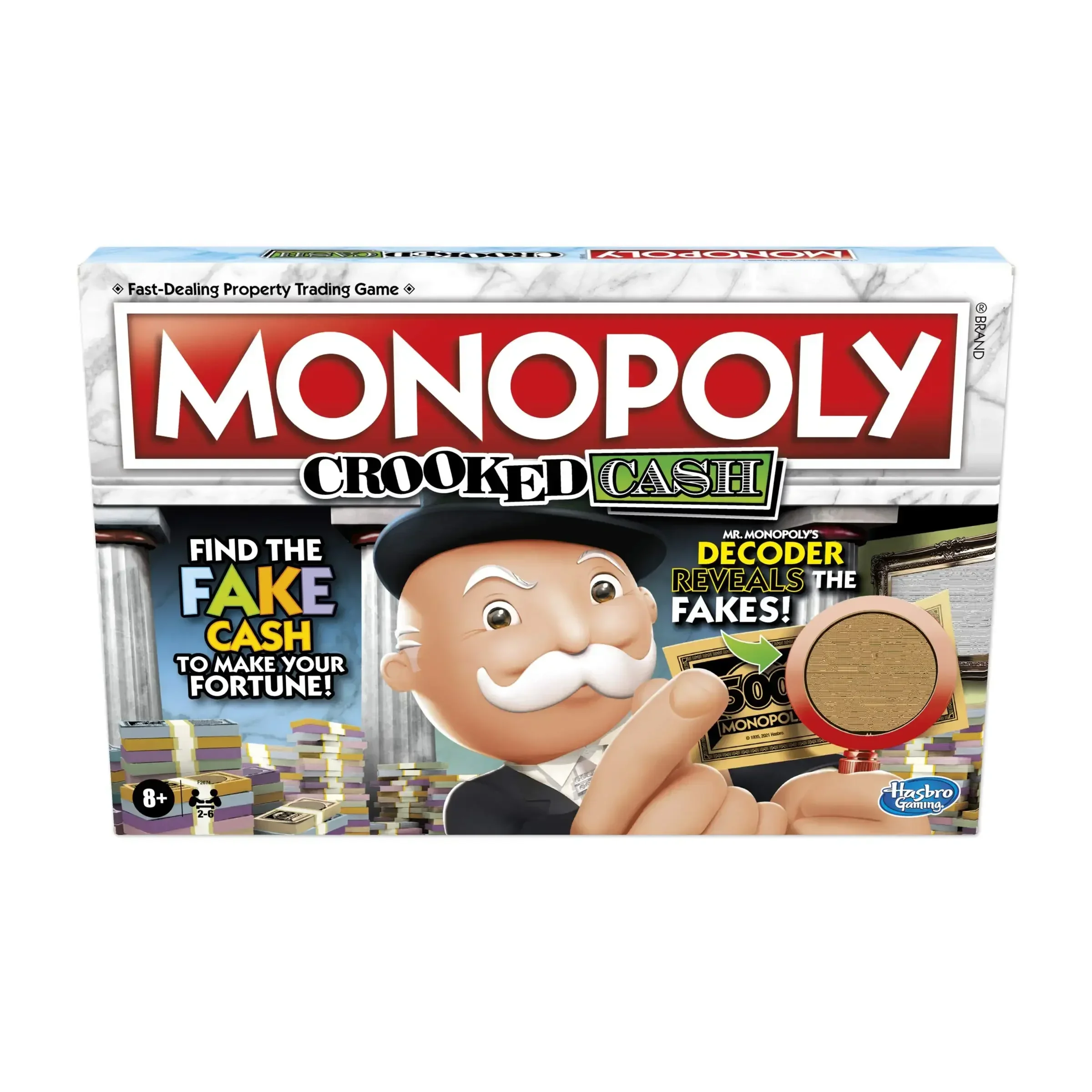 Hasbro Monopoly Crooked Cash B - Hasbro Game Monopoly 评论和价格