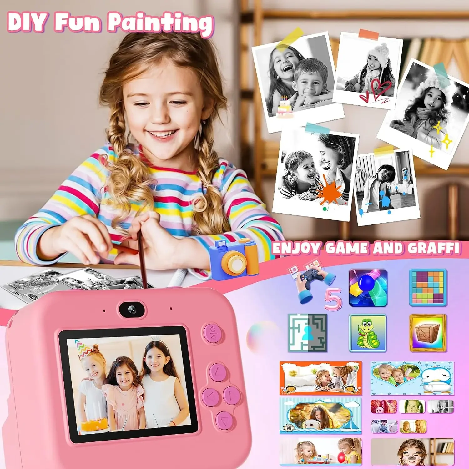 Digital Children Camera, Insta - Japanese Kids Education 评论和价格