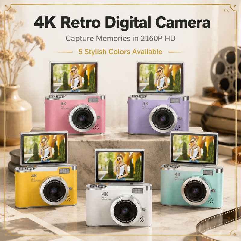 Digital Camera 4K 48MP Photogr - Kids Education Video 评论和价格
