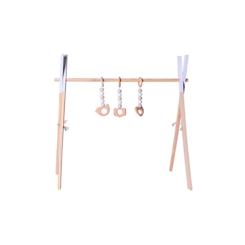 Baby Wooden Play Gym Baby Fold - Kids Education Activities 评论和价格