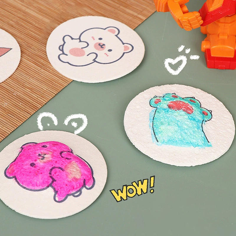 3D Magic Puffy Foam Texture Pa - Kids Education Drawing 评论和价格