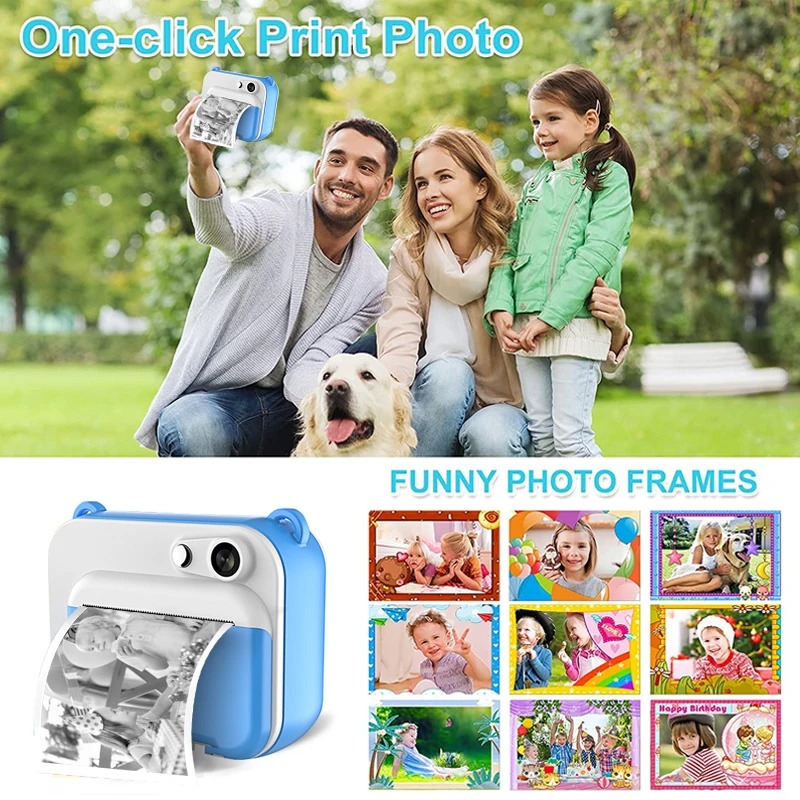 Children's Camera With Print K - Japanese Kids Education 评论和价格