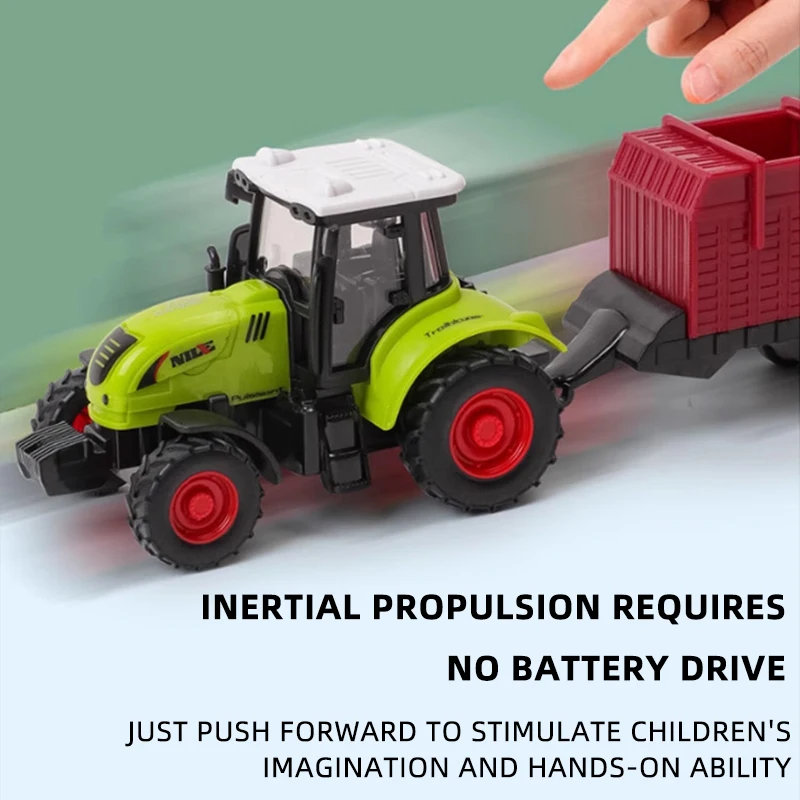 Tractor Inertia Car Farm Tract - Kids Educational Gadget 评论和价格